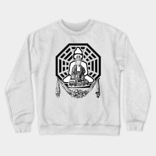 Buddhist entity that transmits peace and encourages forgiveness Crewneck Sweatshirt